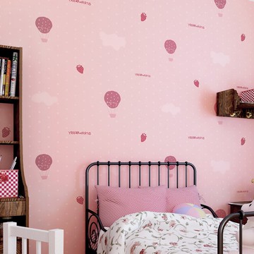 墻紙自粘防水防潮臥室溫馨大學生宿舍寢室粉色女生裝飾桌柜子貼紙