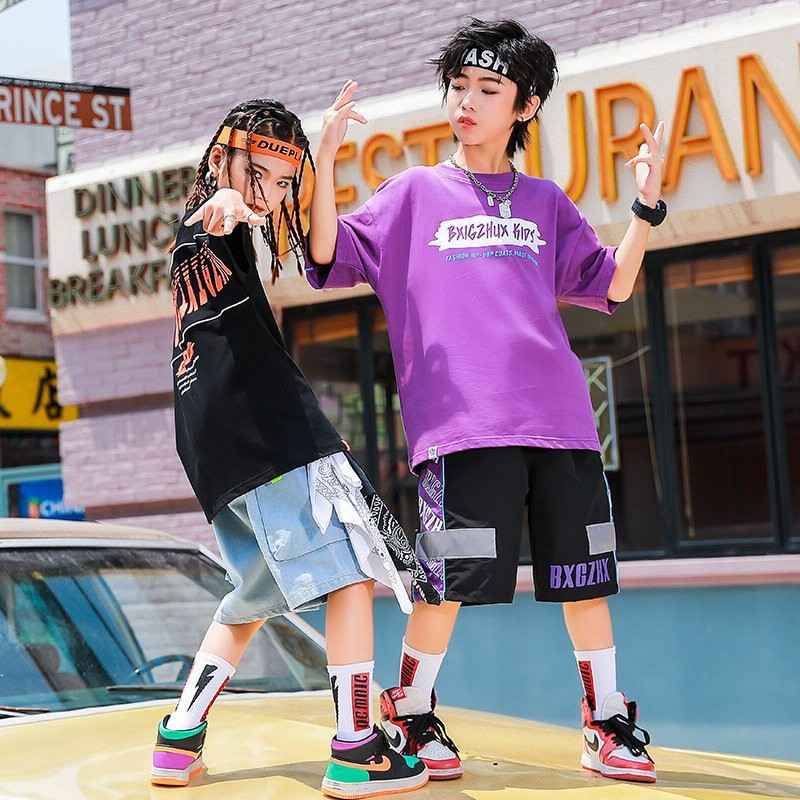 キッズダンス衣装 ヒップホップ セットアップ 原宿系 かっこいい Hiphop 子供服 半袖 シャツ パンツ ジャズダンス 体操服 練習着 団体服 男女兼用 通販 Lineポイント最大0 5 Get Lineショッピング