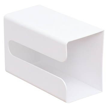 黏貼式紙巾架 無蓋款  象牙白  3個