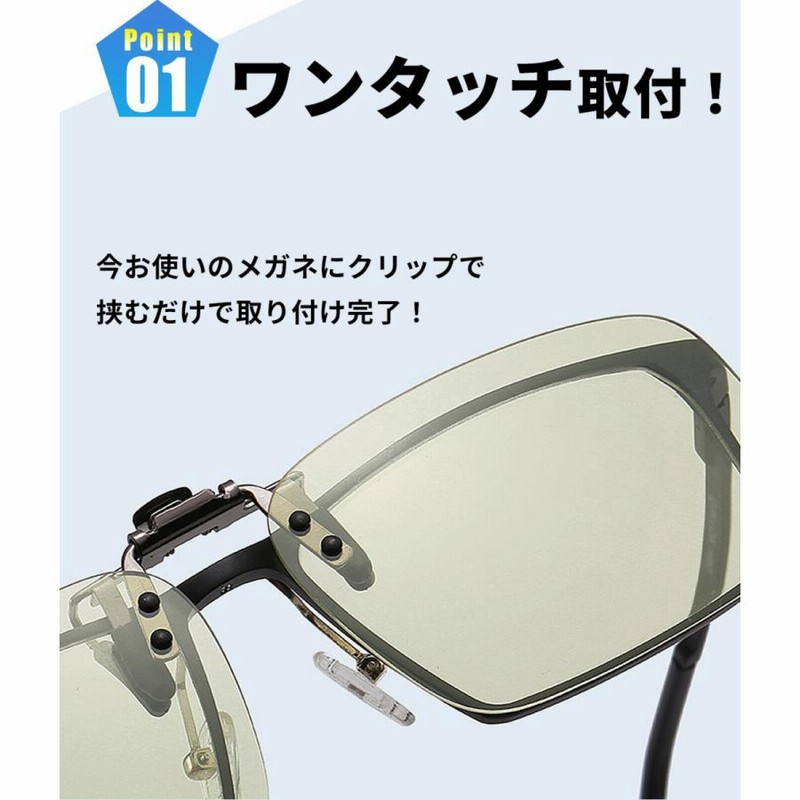 未使用眼鏡グリン光沢ブルーカット入り真ん中上高いレンズ使用見