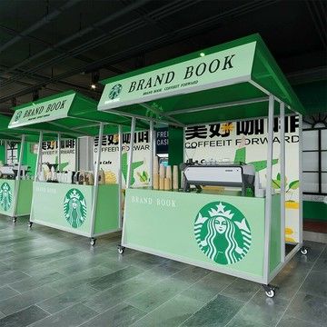 【免運/可開票】擺攤推車 市集多功能攤位架小吃街擺攤展示架創意移動夜市商場營地擺攤棚架