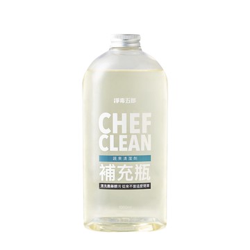 淨毒五郎CHEF CLEAN蔬果清潔劑補充瓶 eslite誠品