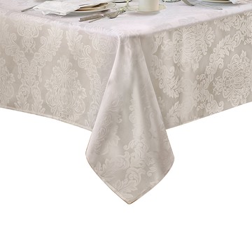 Elrene Barcelona Jacquard Damask Oblong Tablecloth, 102 x 60