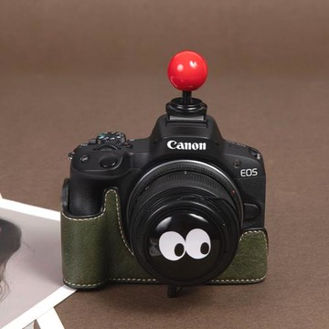 適用佳能R50保護套R100相機包R8 RP底座R5R6二代R7殼微單便攜斜挎