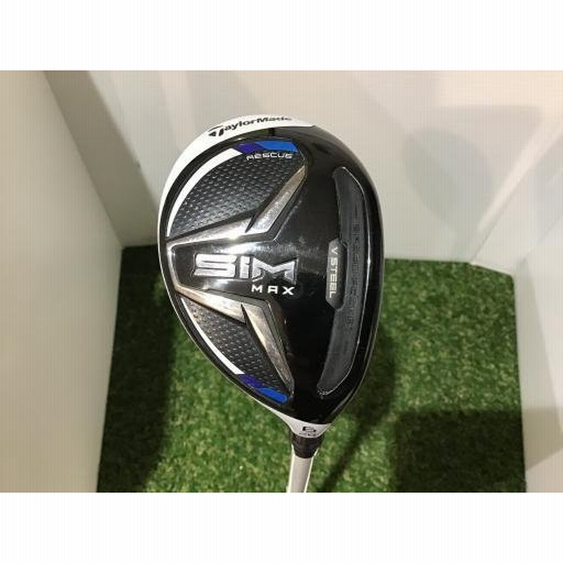 レビューを書けば送料当店負担】 中古 Dランク フレックスS テーラーメイド SIM2 MAX U4 KBS MT85 JP S 男性用 右利き  ユーティリティ UT