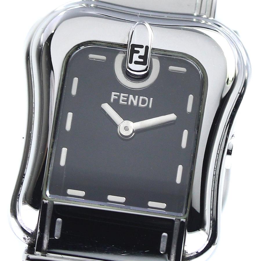 雑誌で紹介された FENDI フェンディ 3800L 保証書付き_ 良品 レディース クォーツ フェンディ