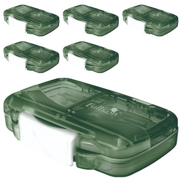 Fullicon 護立康 防潮4格保健盒 7.2 x 10 x 2.8cm  6個