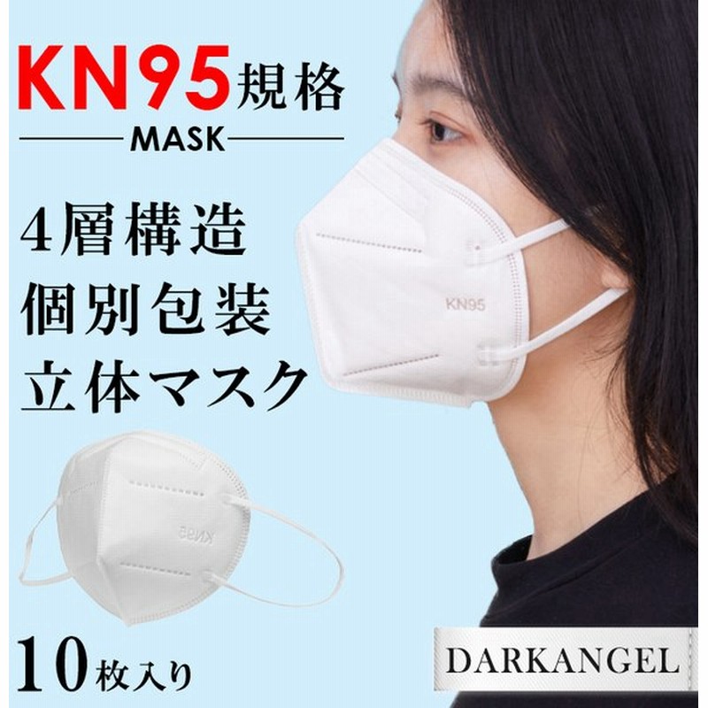 割り引き KN95マスク 50枚 100枚入 使い捨て 5層構造 KN95 立体マスク 花粉 PM2.5 風邪 10個包装 平ゴム3D立体 安全性良い  男女兼用 discoversvg.com