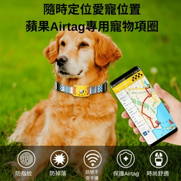 LiveEZ AirTag寵物專用繽紛項圈