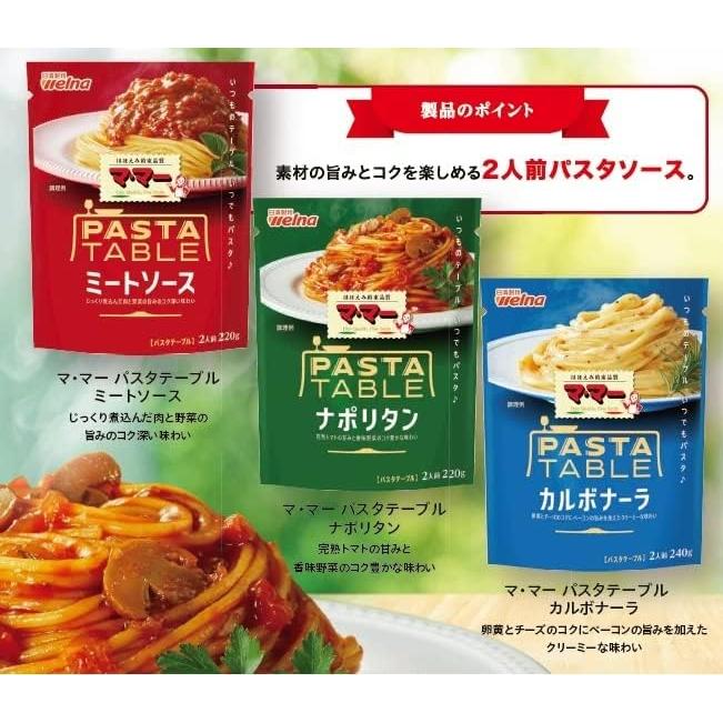 マ・マー パスタテーブル ナポリタン 220g×6個