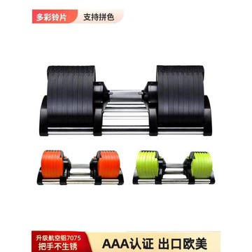 (免運)啞鈴可調節健身家用男士女士實心快速純鋼自動套裝重量2kg瑞典nuo