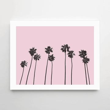 palm tree art #5 海報 畫 臥室 浴室 餐廳 咖啡廳