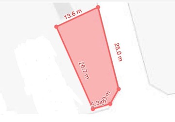 大鵬灣⛵面20米路三角窗增值潛力方正建地｜屏東縣東港鎮大東段