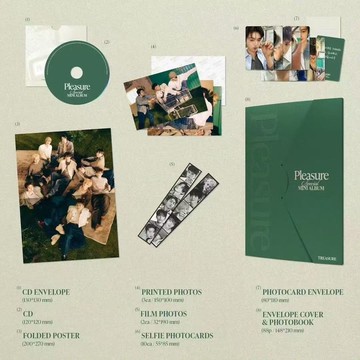 ⭐韓國代購正版⭐TREASURE寶石盒專輯[PLEASURE]正品國內不用等