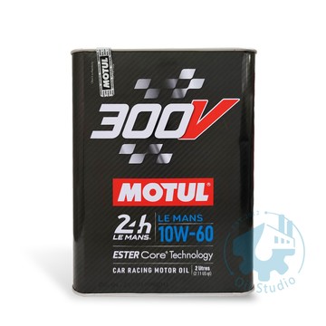 《油工坊》MOTUL 300V LE MANS 24H 10W60 2L 酯類全合成 法國 鐵罐  雷射防偽封條