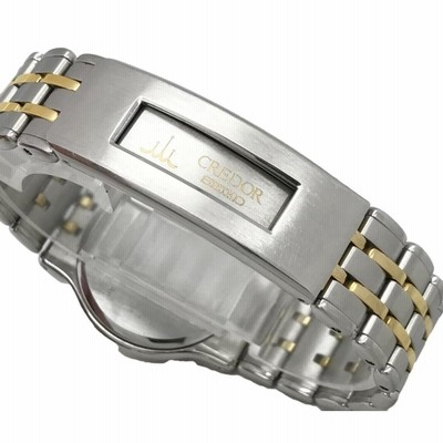 クレドール 8J86-6A00 18K SS セイコー SEIKO クオーツ 中古