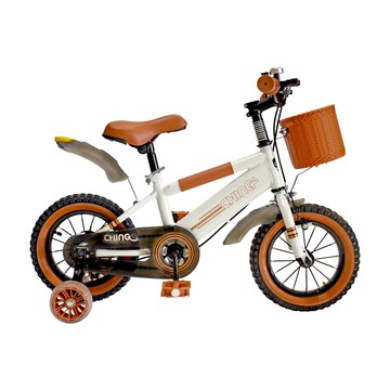 親親 Ching Ching - 12吋 文青風二代兒童腳踏車 ZS01W-白色