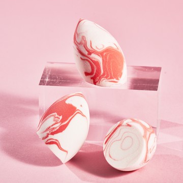 妝漾x mocodo 浪漫星球3D美妝蛋 粉撲 不吃粉 軟粉撲粉 底彩妝 海綿化妝蛋 乾濕兩用