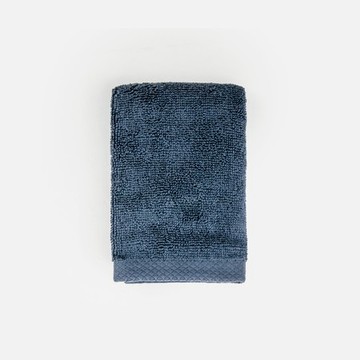 PALETTE厚型乾用純棉方巾30x30 藍染藍