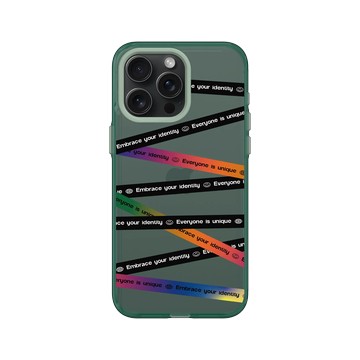 iPhone 15 Pro Max Clear 憂墨綠 - Love in All ____ - 致世上唯一的你