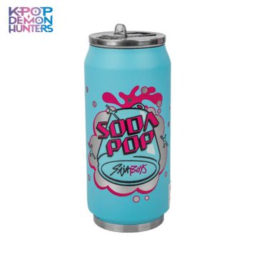 官方授權｜Kpop 獵魔女團 Demon Hunters Soda Pop Can隨行吸管杯