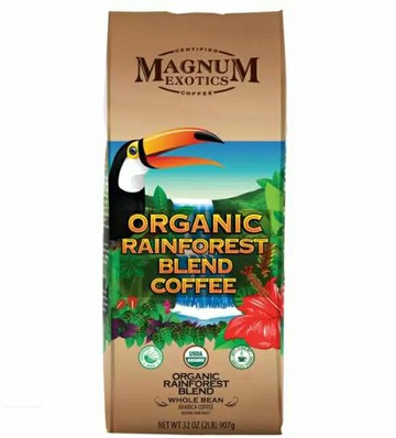 [COSCO代購5] C676047 MAGNUM ORGANIC COFFEE BEAN 熱帶雨林咖啡豆 2磅/907公克