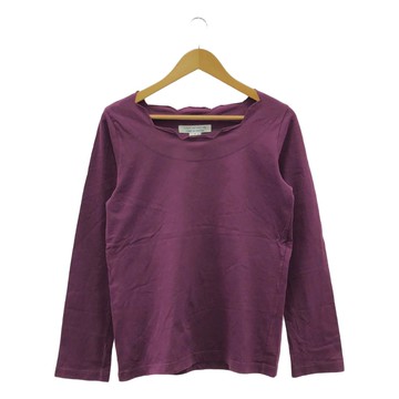 COMME des GARCONS  純棉露肩短領上衣 | M碼 | 紫色 | 女款