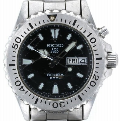 セイコー SEIKO スキューバ 200m 5M43-0C50 オートクオーツ