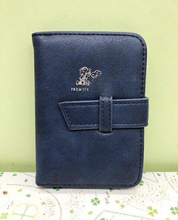 【震撼精品百貨】史奴比Peanuts Snoopy  SNOOPY 卡片夾收納本-藍#58477 震撼日式精品百貨