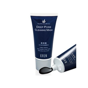 EFEM~黑面膜(毛孔潔淨挽顏專用)75ml 撕貼式面膜