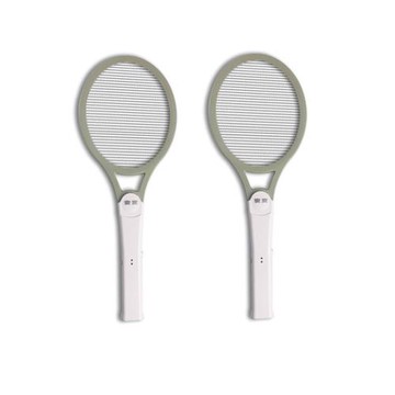 安寶 單層充電捕蚊拍二入組 AB-9917