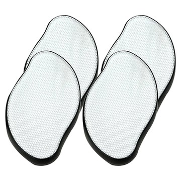 磨腳石 玻璃磨腳器 4個 黑色磨腳石 修腳皮 磨死皮 刮腳皮 足部腳底去角質  60g  1組