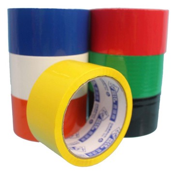 鹿頭牌 彩色OPP膠帶 48mm x 40M/一支6個入(定40) 四維封箱膠帶 包裝膠帶 顏色有 紅 黃 藍 綠 黑 白 橘