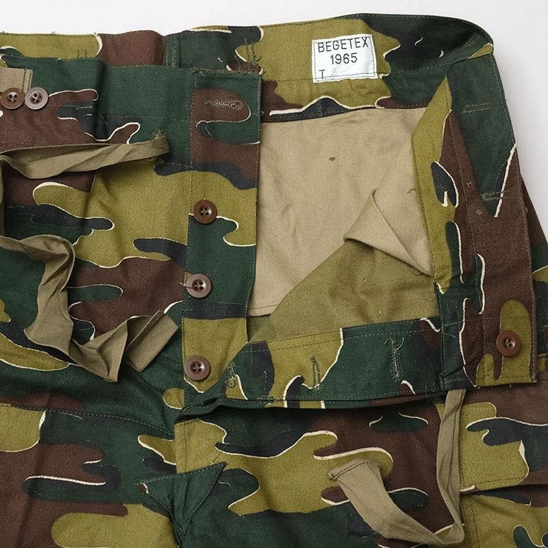 50s ベルギー軍 M-58 ジグソーカモ オーバーパンツ ユーロミリタリー 50's 50s ベルギー軍 M58 ジグソーカモオーバーパンツ ユーロ