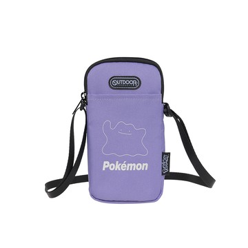 【OUTDOOR】寶可夢Pokemon-夜光百變怪手機包-紫色 ODGO23Q10PL