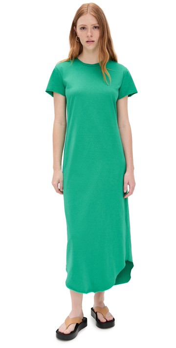 Frank & Eileen Harper Perfect Tee Maxi Dress Kelly Green L