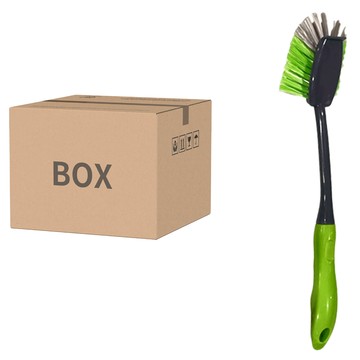 粉彩小兔 B95綠柄清潔刷套裝，長約30x7cm，聚丙烯材質，刷洗物品  LF0135  1盒