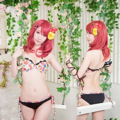 ラブライブ 西木野真姫 水着 コスプレ衣装 r400
