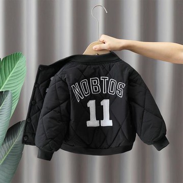 兒童冬季棒球服2026新款帥氣寶寶夾棉加厚外套男童秋冬款保暖棉服