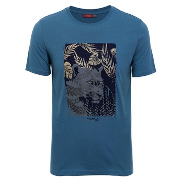 沁涼印花圓領衫(男261110171)