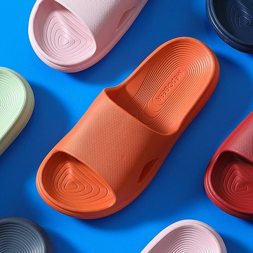 夏季情侶家居一對浴室洗澡防滑舒適軟底輕便純色男士耐磨