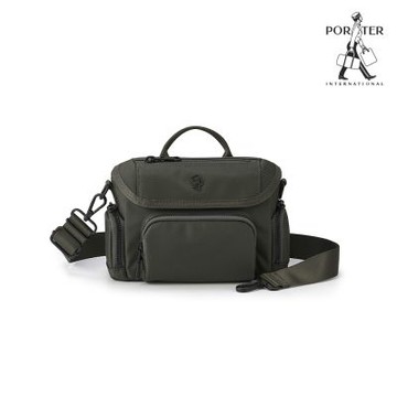 PORTER INTERNATIONAL - 理性秩序MATRIX斜背包(XS) - 靜謐灰