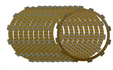 適配美國哈雷街道滑翔軟尾路王肥仔繼承者突破者1584離合器片木片