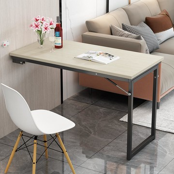 48h出貨丶4I變形壁掛式摺疊桌牆上餐桌多功能書架陽臺置物架小戶型隱形桌兒