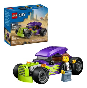 【LEGO 樂高】磚星球〡 60485 城市系列 改裝車 Hot Rod
