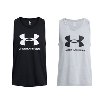 Under Armour 背心 UA SPORTSTYLE LOG 男款 運動背心 訓練背心 休閒背心 無袖 透氣 舒適