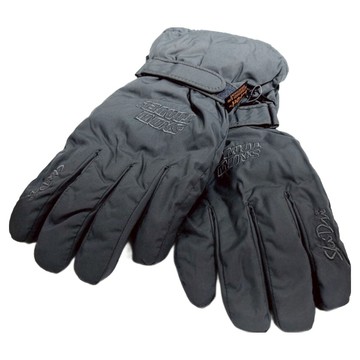 SNOW TRAVEL 雪之旅 AR-3 英國進口Ski-Dri兩件式防水透氣保暖手套  L  灰色