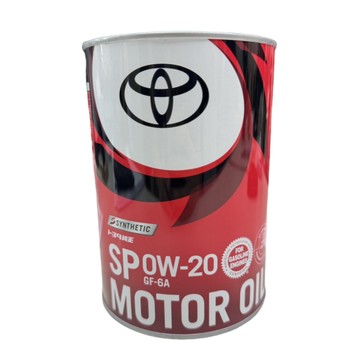 《油工坊》TOYOTA 豐田 0W20 合成  GF-6A 油電車 日本 SP  圓鐵罐