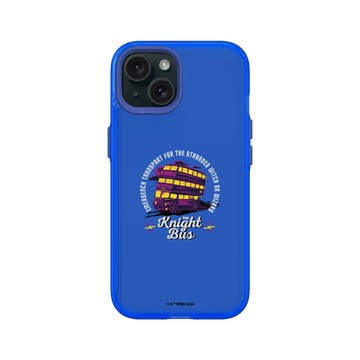 iPhone 15 Clear 激光藍 - 哈利波特 Harry Potter - 騎士公車