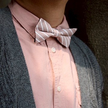 禮盒裝英倫正裝條紋領結男 新郎伴郎婚禮高檔蝴蝶結男士西服配件